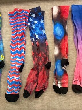 7 Pair Crazy Compression Socks